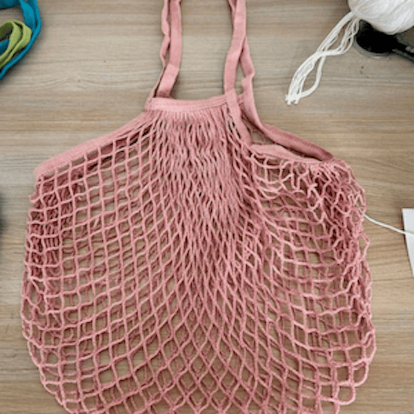 Reusable Cotton Shopping Net Bag