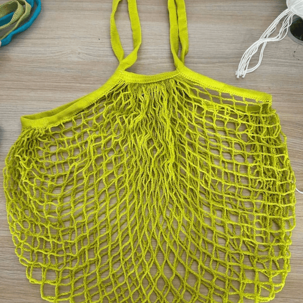 Reusable Cotton Shopping Net Bag