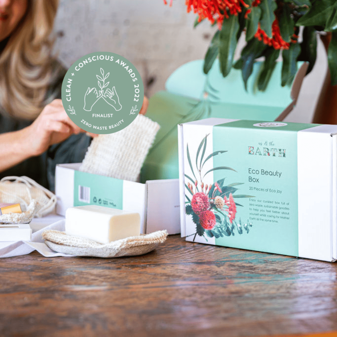 Our eco Beauty box is a clean and conscious award for Zero Waste Beauty