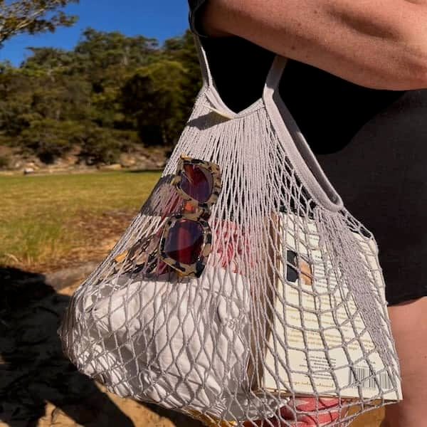 Reusable Cotton Shopping Net Bag