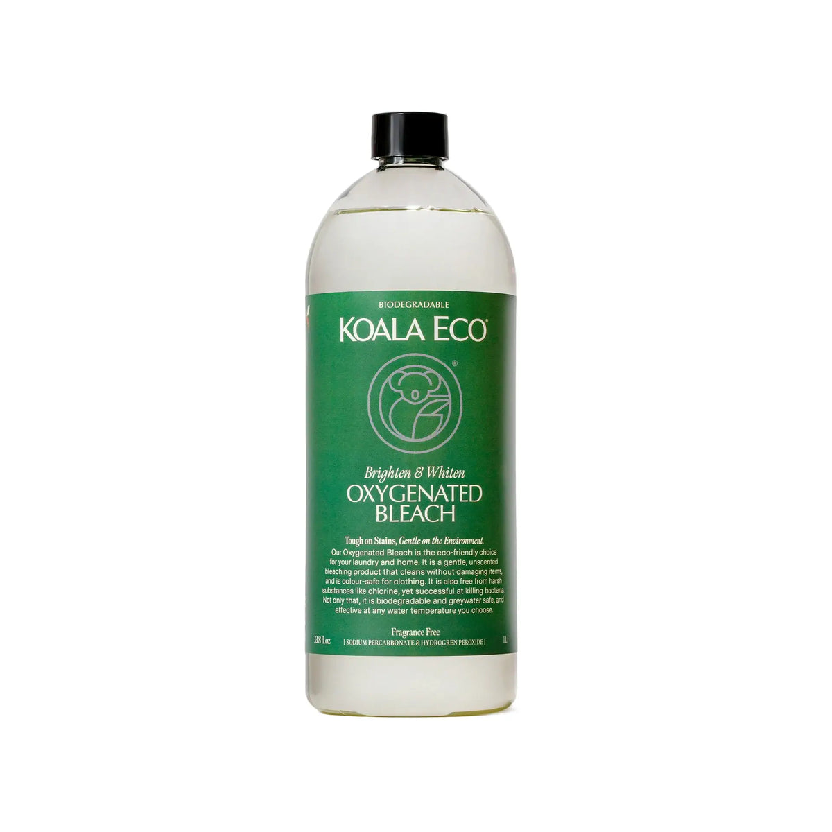 Oxygenated Bleach | Fragrance-Free Laundry & Cleaning Booster - 1000ml