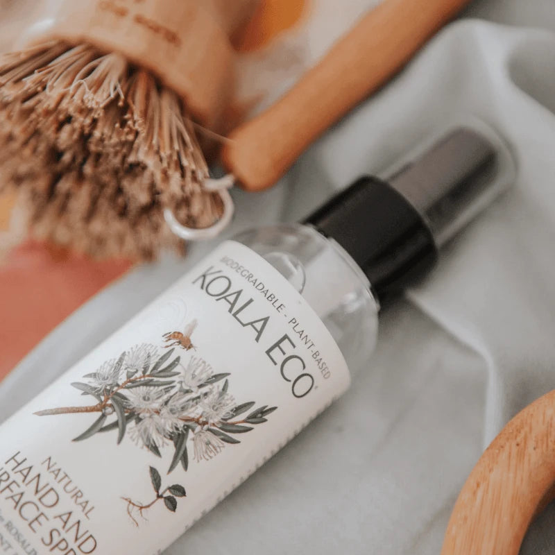 Koala eco Natural hand and surface spray made from natural and biodegradable ingredients | us and the earth