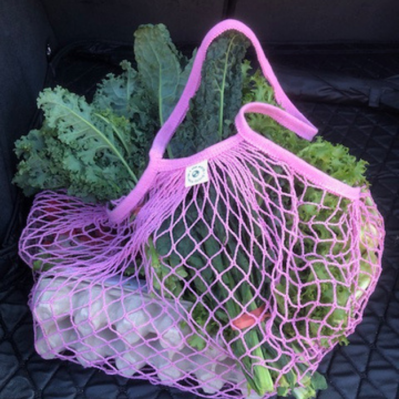 Reusable Cotton Shopping Net Bag