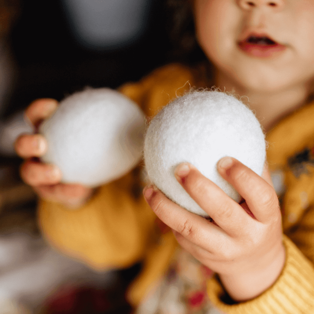 Organic Merino Wool Balls for dryer