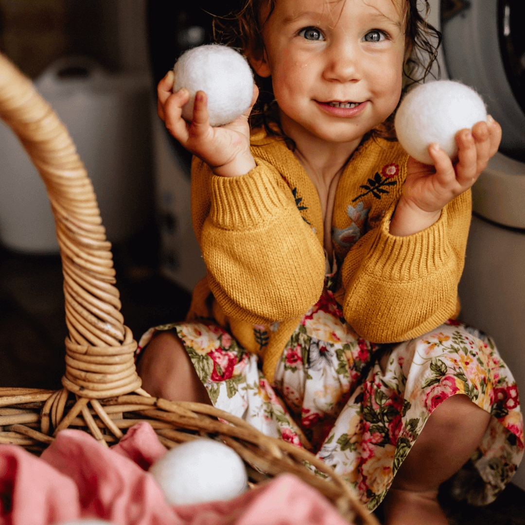 Organic Merino Wool Balls for dryer