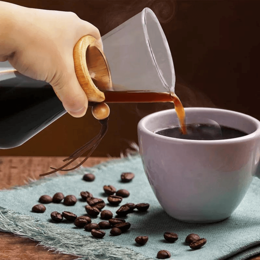 Glass Coffee Beaker with Filter