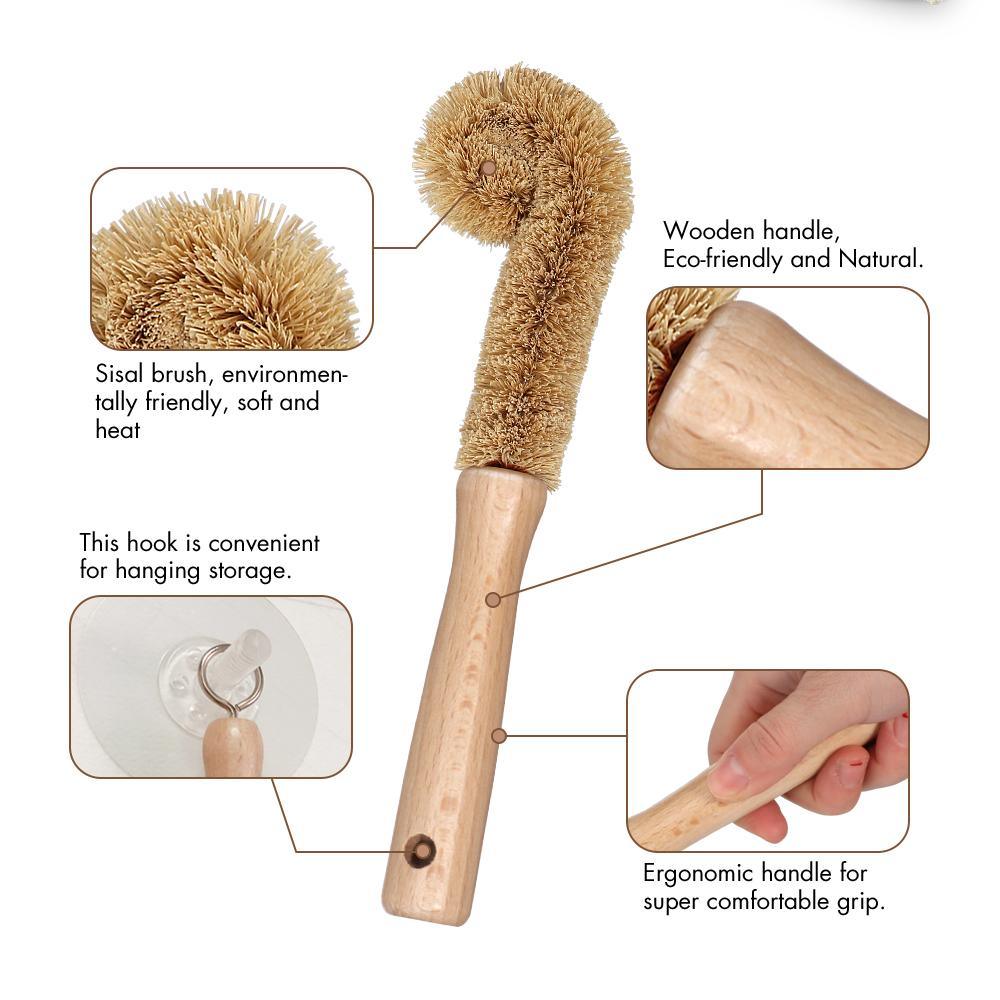 Bamboo Cleaning Brushes - Us and the Earth
