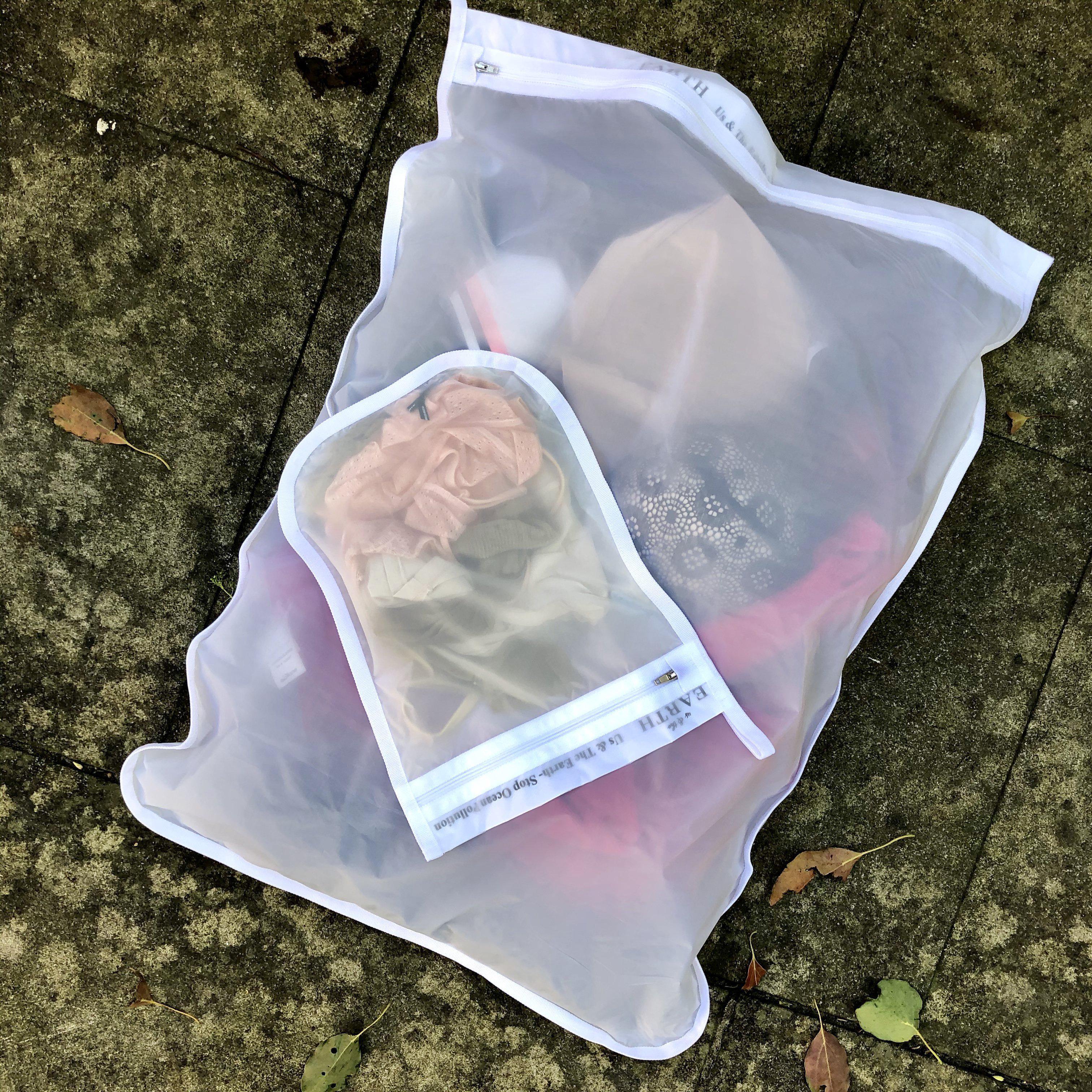 Stop Microplastics Washing Bag | Reusable Microplastics Washing Bag | Us and The Earth