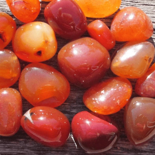 Carnelian Crystal and Stone Collection at Us and the Earth Online Store