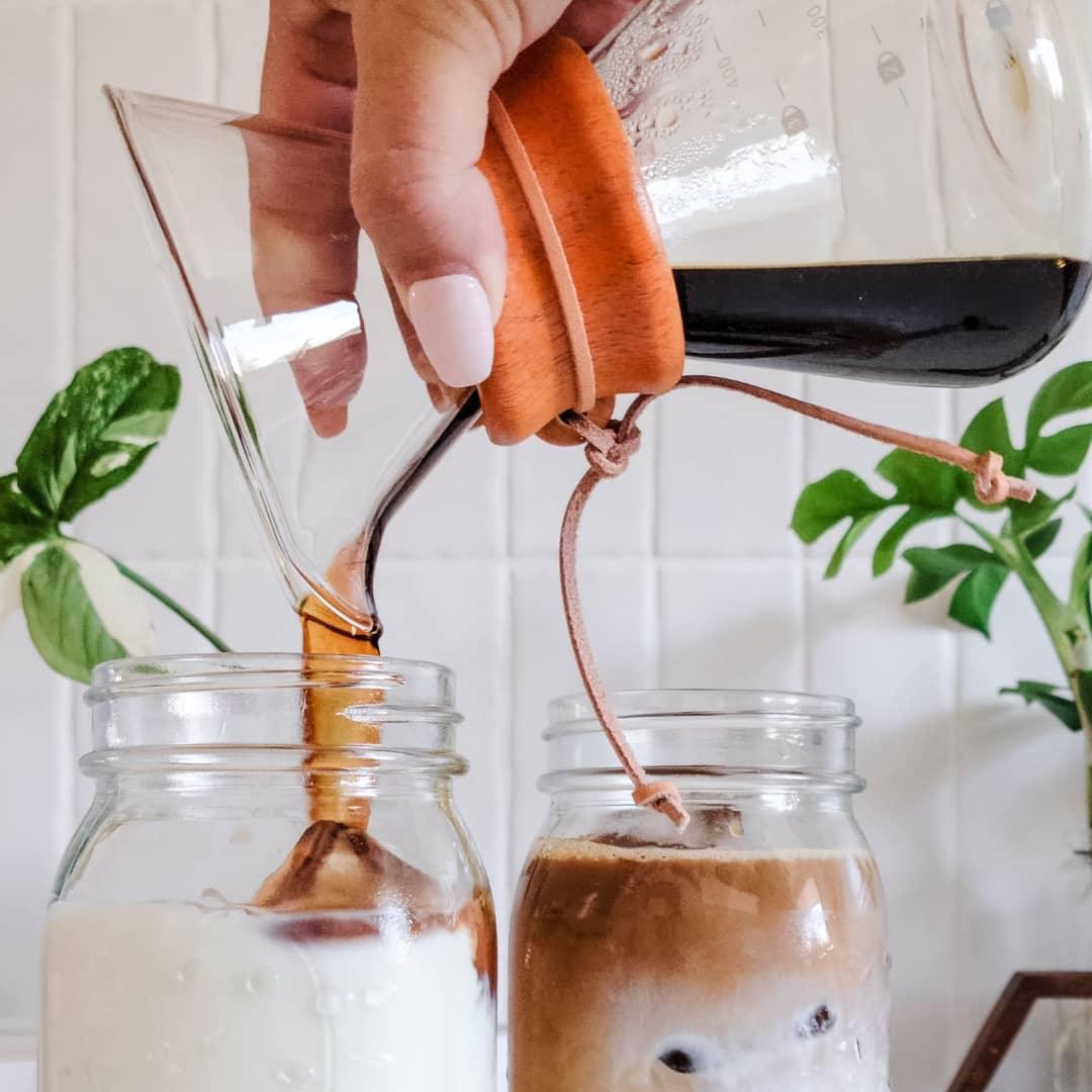 Glass Coffee Beaker with Filter