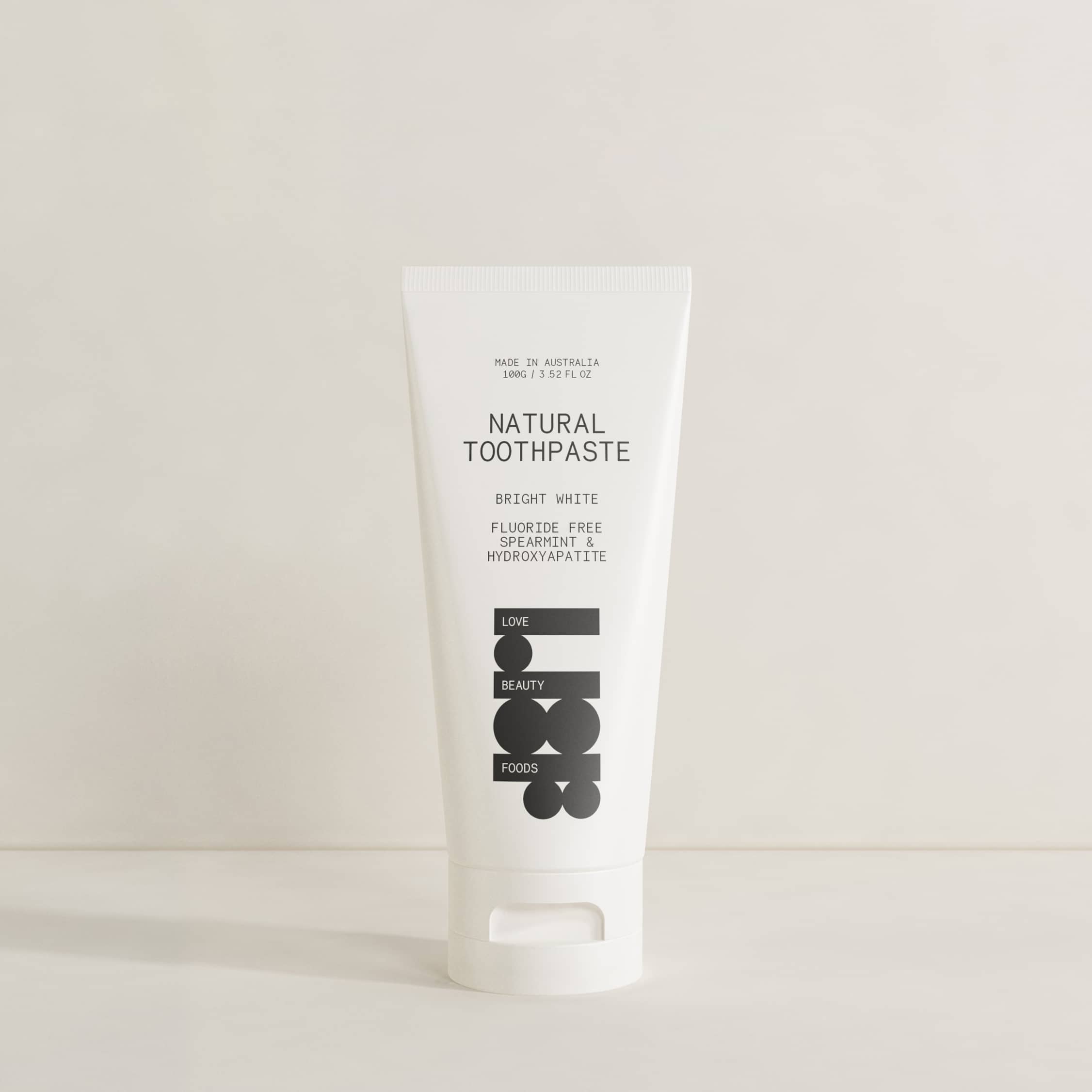 Toothpaste - Flouride Free with Hydroxyapatite, Aussie Made