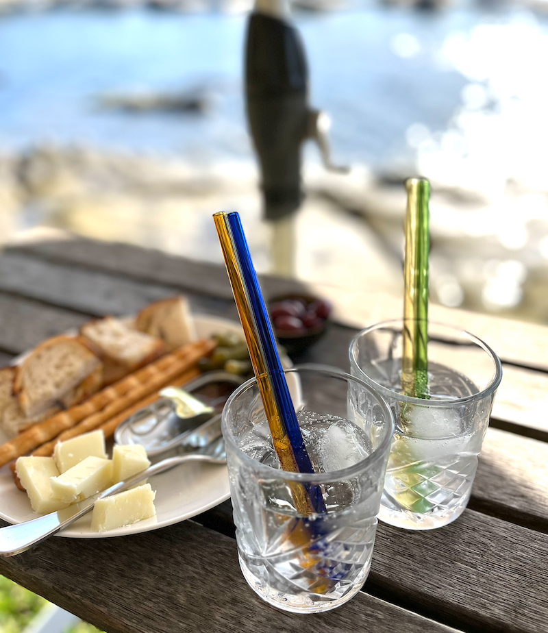 Reusable Glass Drinking Straws – 8 Pack