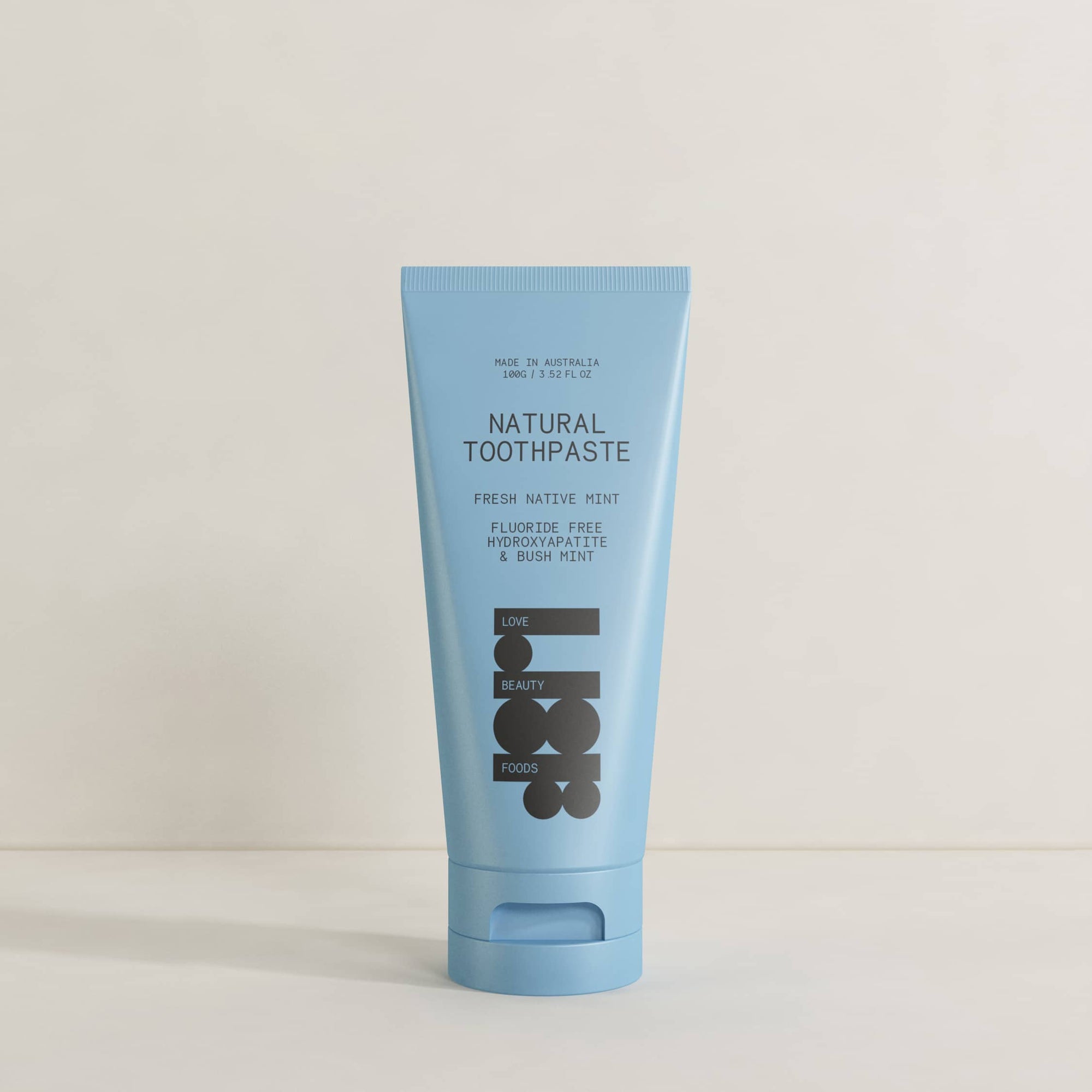 Mineral Rich, Flouride-Free Toothpaste. Natural Ingredients.