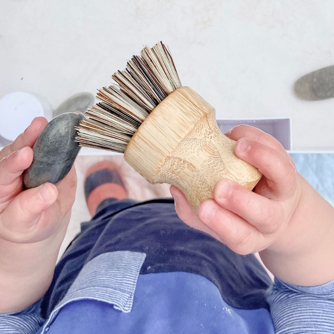 Natural Fibre Pot Brush - clean sustainably!