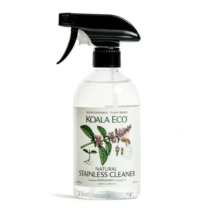 Peppermint Stainless Steel Cleaner – Sparkle Naturally