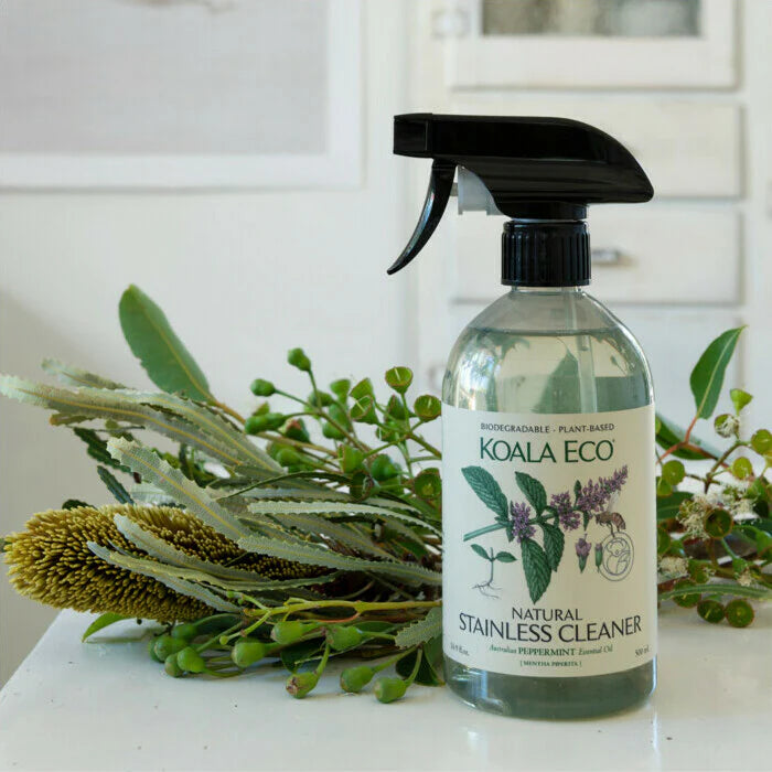 Peppermint Stainless Steel Cleaner – Sparkle Naturally