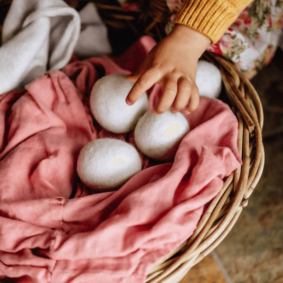 Organic Merino Wool Balls for dryer