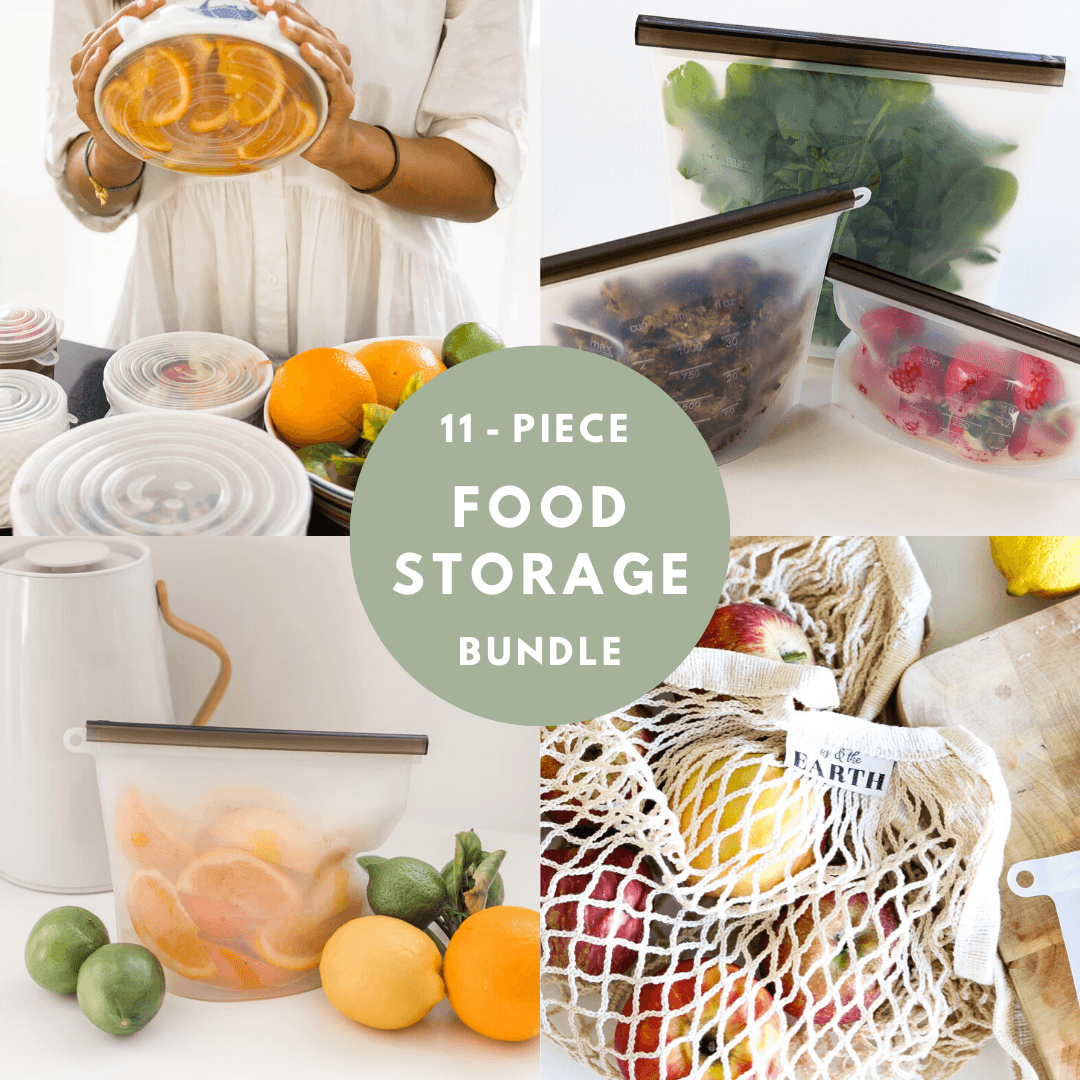 11 piece Food Storage BundleSustainable Kitchen - Us and the Earth